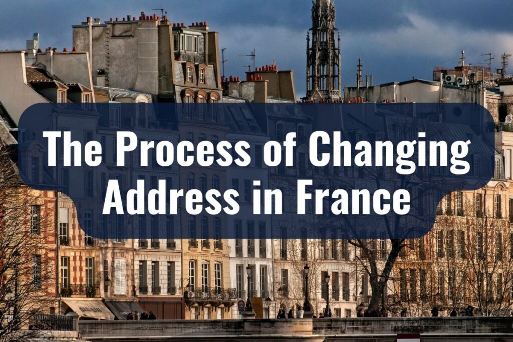 changing address in france