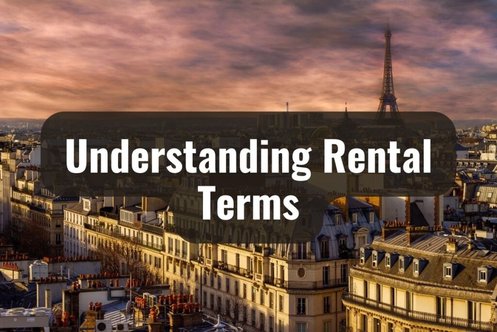 Understanding Rental Terms