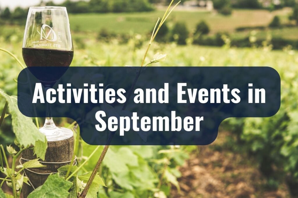 Activities and Events in September